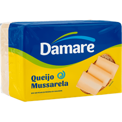 QUEIJO DAMARE MUSSARELA PECA KG 2